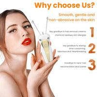 Electric Threading Epilator for Painless Facial Hair Removal