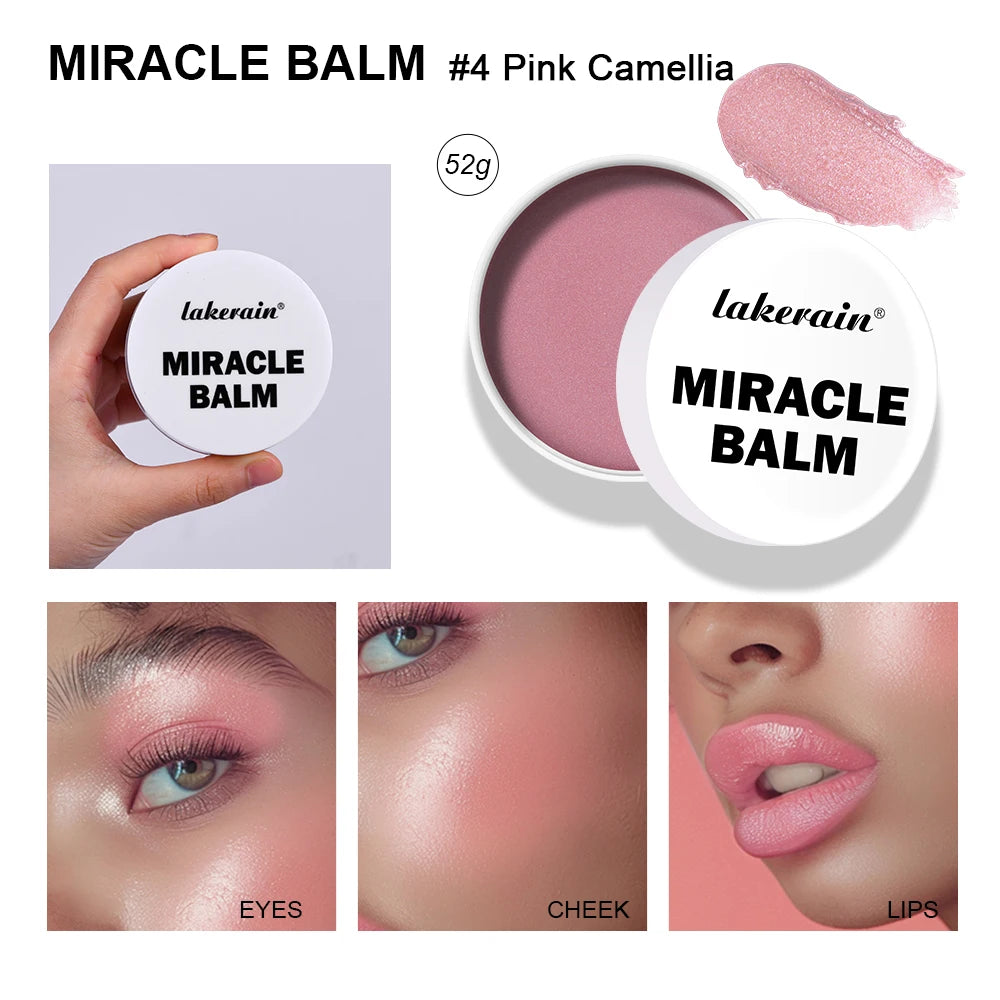 Multi-Purpose Cream Glow Balm for Cheeks, Lips and Eyes - 23