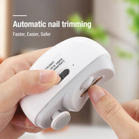 Electric Automatic Nail Trimmer with LED Light