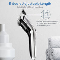 Adjustable Electric Hair Clipper for Precision Home Grooming
