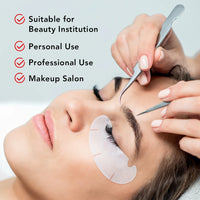 50-Pair Hydrogel Eye Patches for Eyelash Extensions