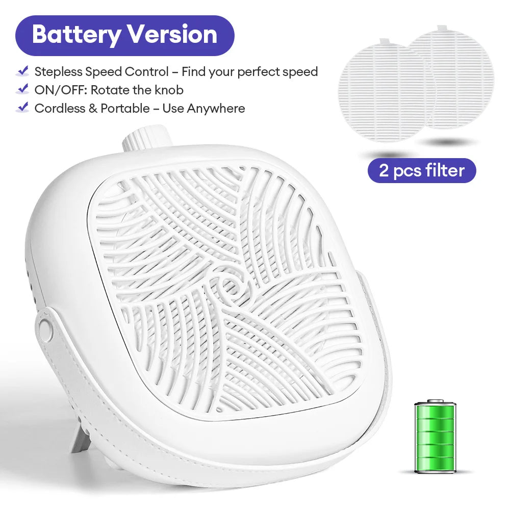 Portable Professional Nail Dust Collector Vacuum - 18