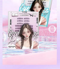 No-Glue DIY Cluster False Eyelashes Book