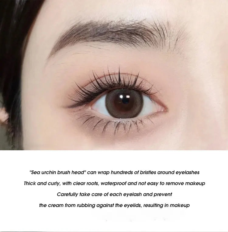 Waterproof Lengthening and Curling Fiber Mascara Set - 9