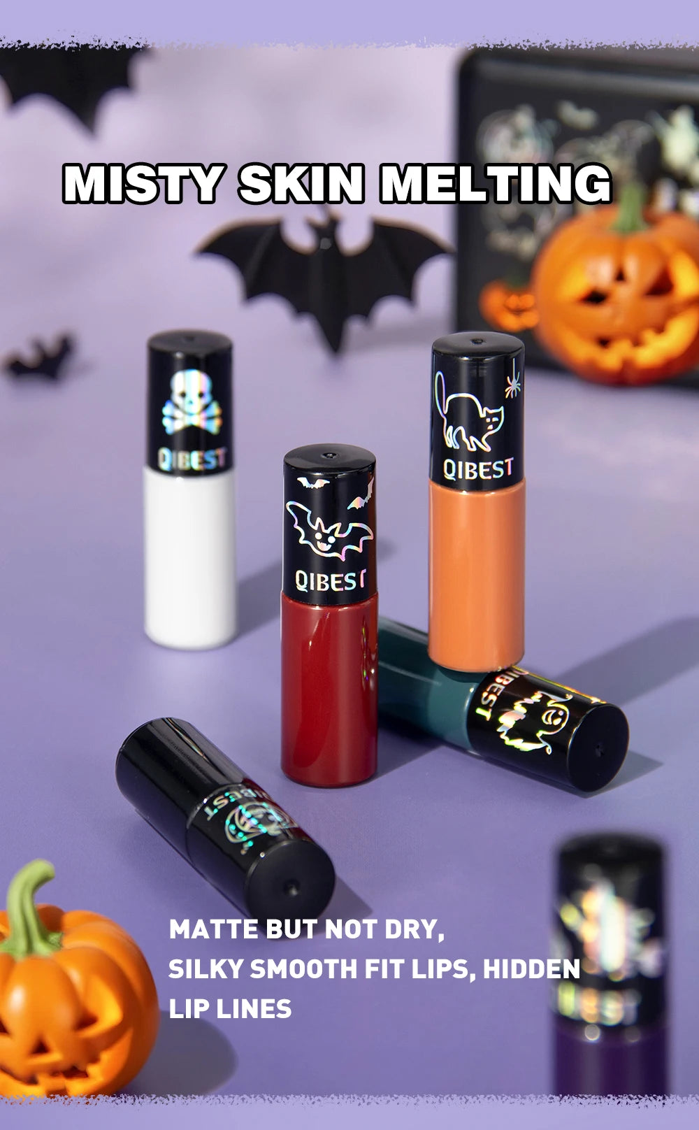 6-Piece Waterproof Velvet Matte Liquid Lipstick Set - 11