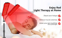 Dual Head Red Light Therapy Lamp for Pain Relief and Skin Care