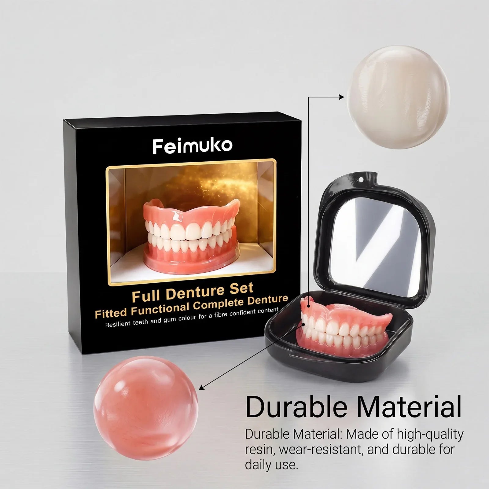 Custom Fit Silicone Dentures for Natural Smile and Comfort - 11