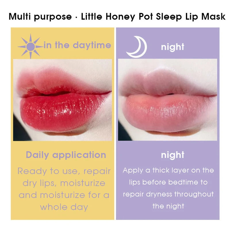 Honey Pot Hydrating Overnight Lip Mask - 4