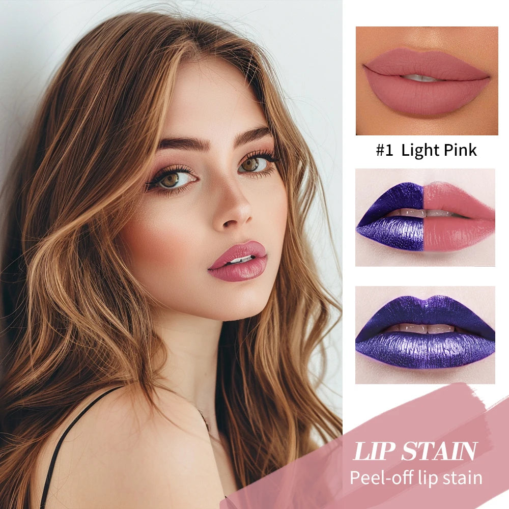 Waterproof Peel-Off Lip Stain Tint - 3