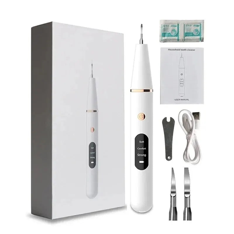 Electric Sonic Teeth Tartar Remover and Plaque Cleaner - 20