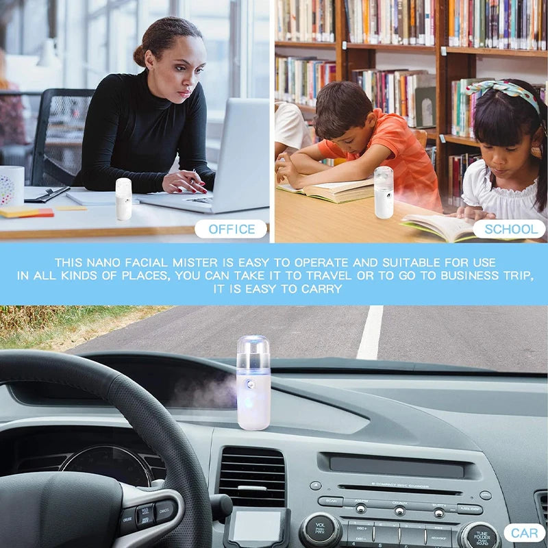 Portable Nano Mist Facial Hydration Sprayer - 15
