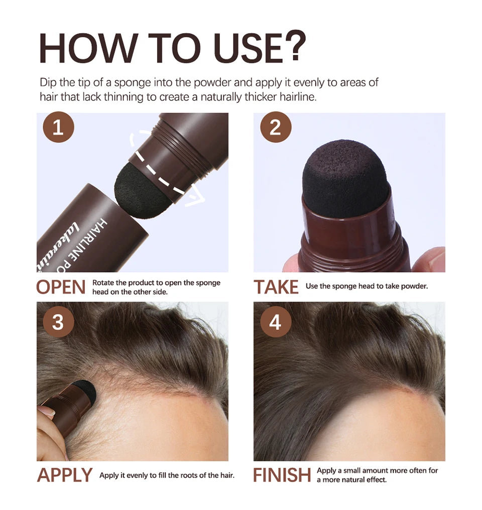 Instant Hairline & Root Cover Up Powder Stick - 16