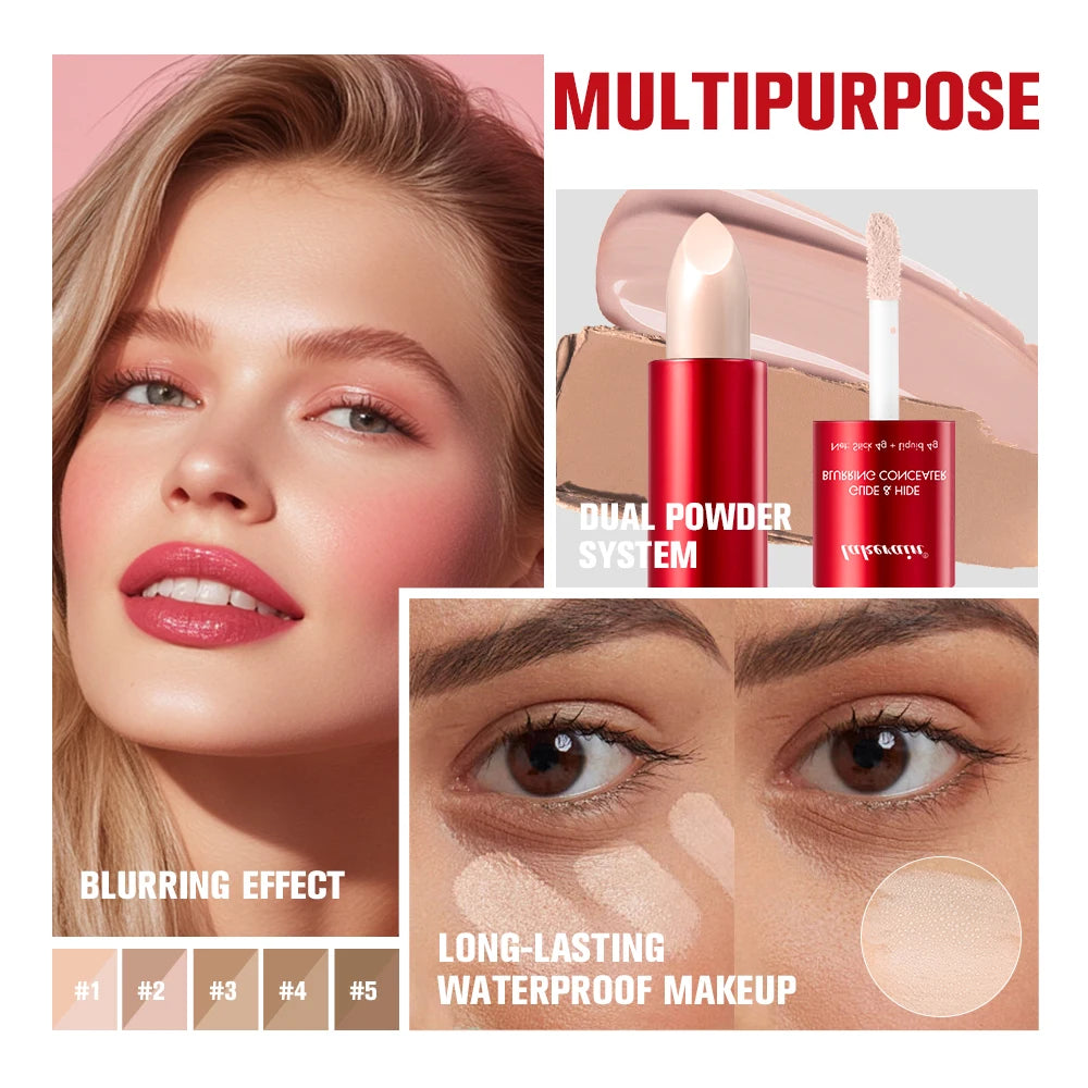 2-in-1 Full Coverage Blurring Liquid Concealer - 4