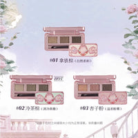 3-Color Waterproof Eyebrow Powder Palette