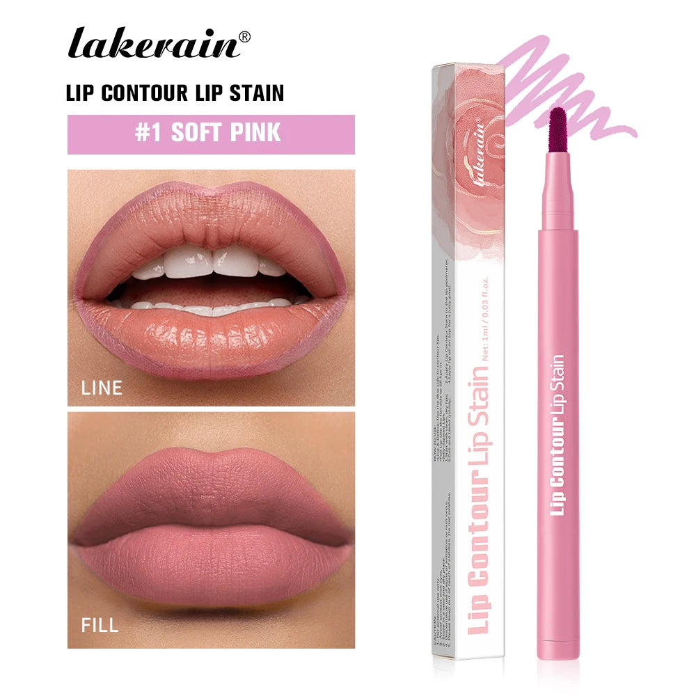 Dual-Sided Long-Lasting Lip Contour Stain Pen - 31