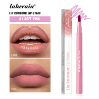Dual-Sided Long-Lasting Lip Contour Stain Pen