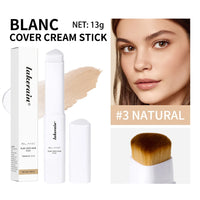 Color-Changing Foundation Stick with Built-in Brush