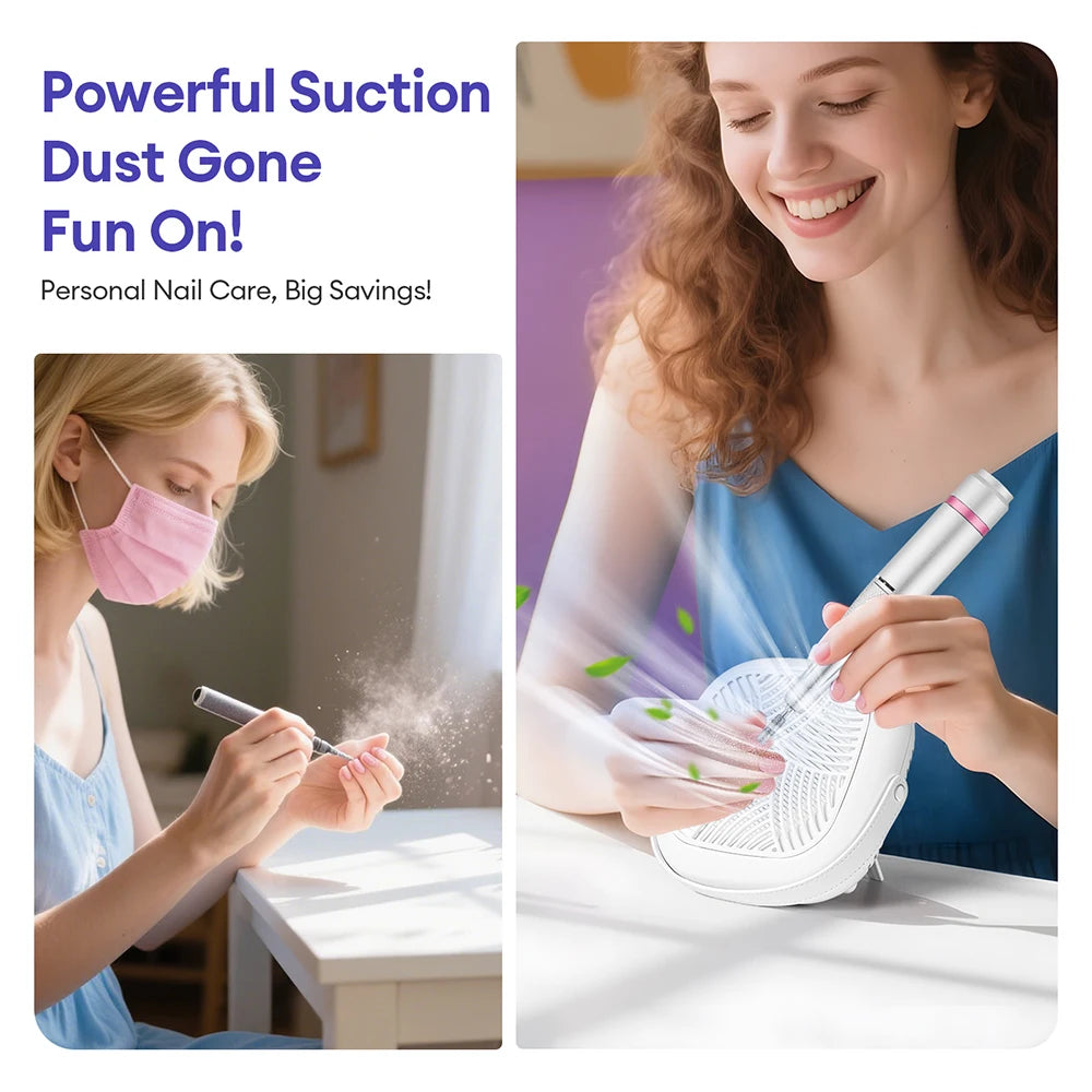 Portable Professional Nail Dust Collector Vacuum - 8