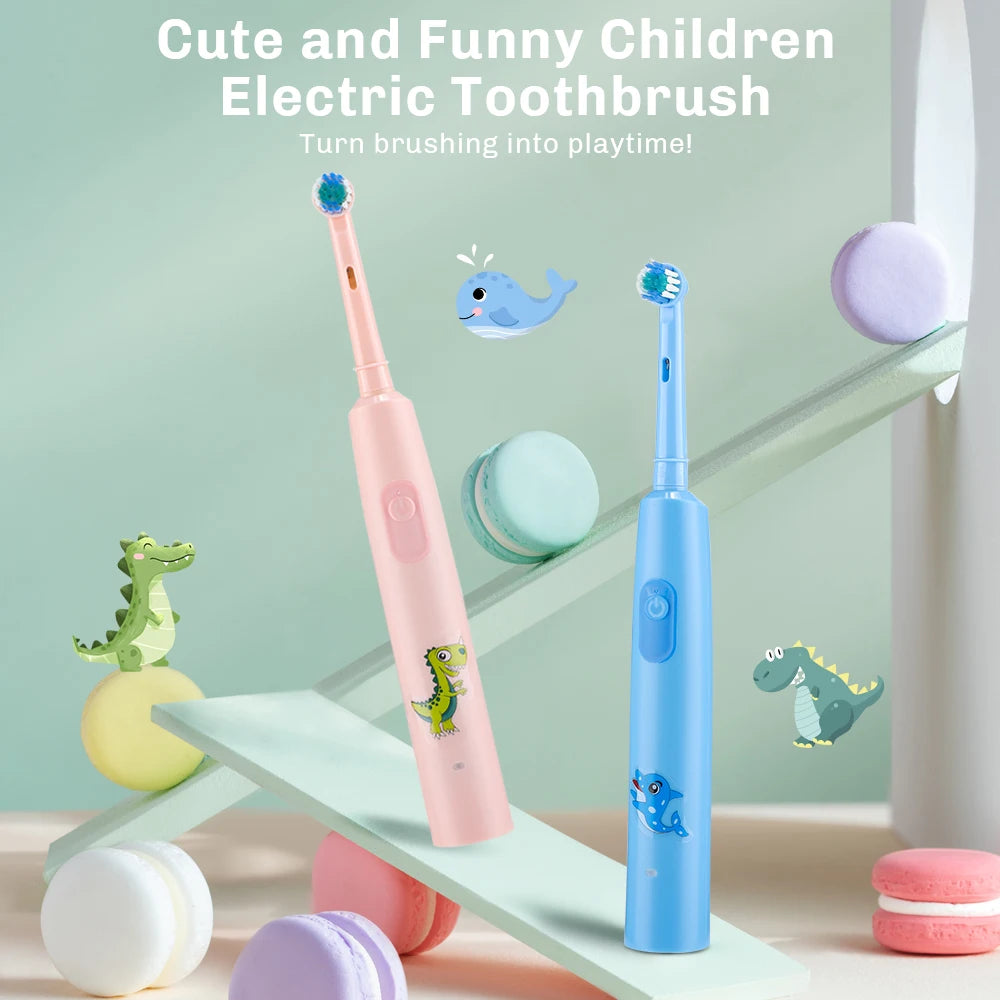 Rechargeable Rotary Electric Toothbrush for Adults and Kids - 13
