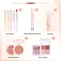 All-in-One Romantic Flower Makeup Gift Set