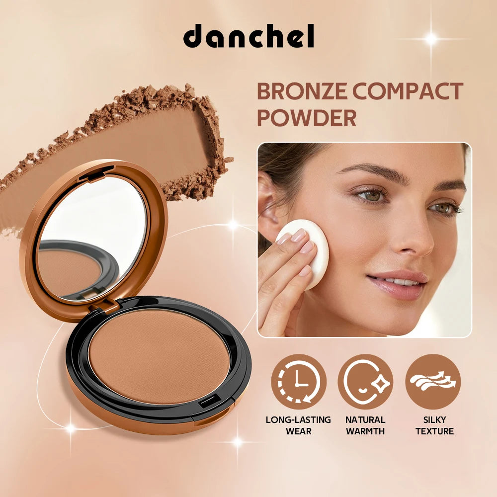 Matte Bronze Pressed Setting Powder for Flawless Contouring - 3