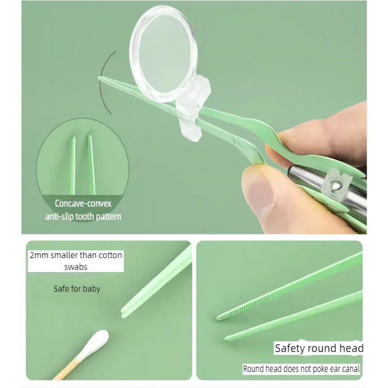 LED Illuminated Ear Wax Removal Tool Kit - 4