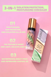 3-in-1 Triple Color Correcting Makeup Primer and Concealer