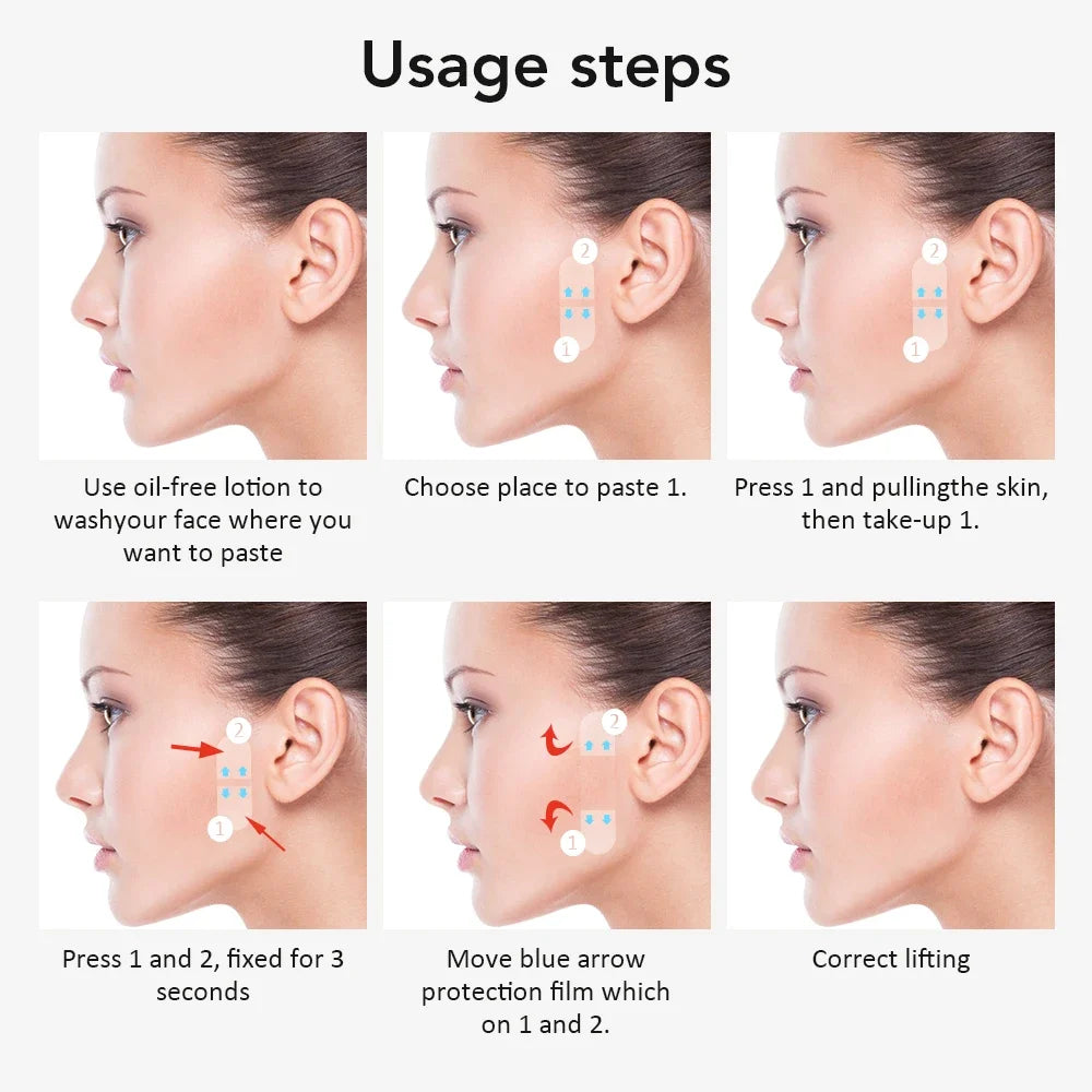 Invisible Instant V-Shape Face Lifting Tape - 6