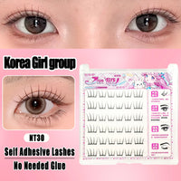 Glue-Free Individual K-Pop Style Lash Extensions