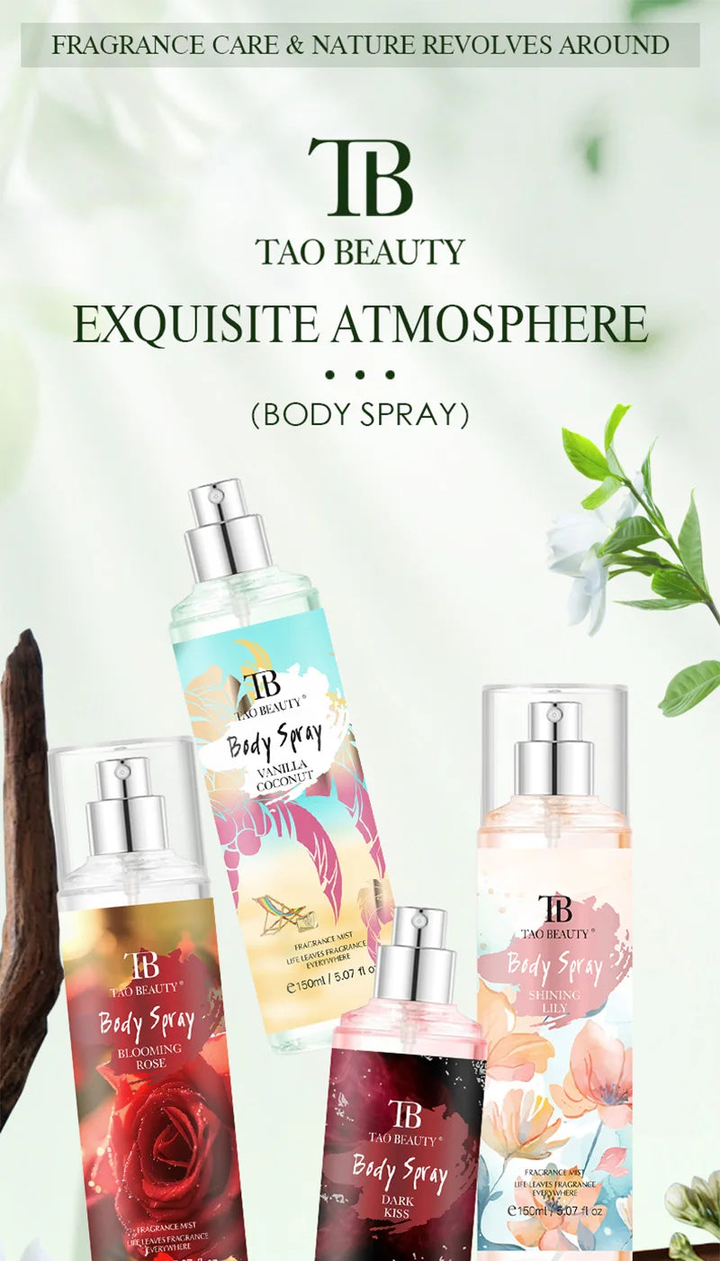 Long-Lasting Alcohol-Free Floral Body Fragrance Mist - 7