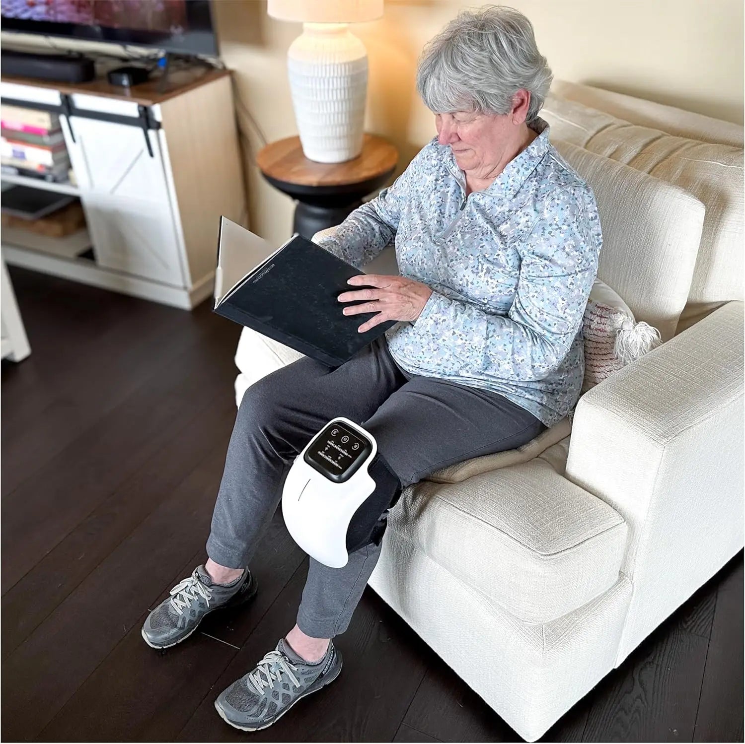 Portable Heated Knee Massager for Joint Pain Relief - 5
