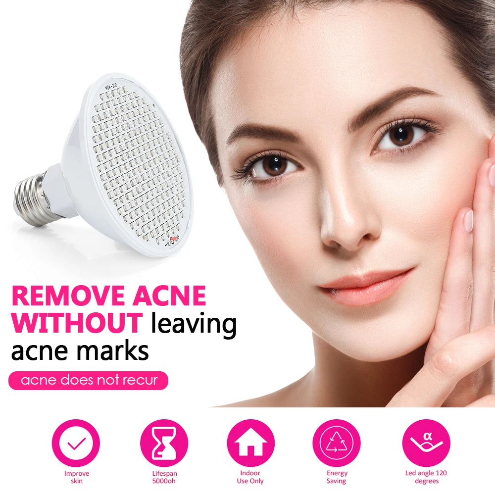LED Photon Therapy Lamp for Acne and Skin Rejuvenation - 5