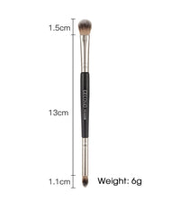 Double-Ended Precision Eyeshadow Blending Brush