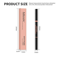 Waterproof 2-in-1 Triangle Tip Eyebrow Pencil