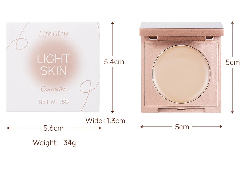 Full Coverage Cream Concealer Palette - 20