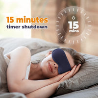 Heated Vibrating Eye Mask for Fatigue and Dry Eyes