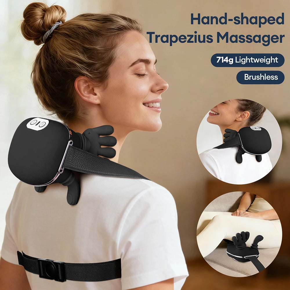 4D Bionic Neck and Shoulder Kneading Massager - 7