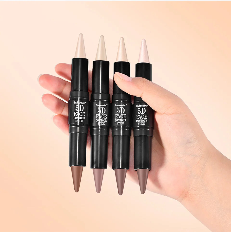 Dual-Ended Cream Contour and Highlighter Stick - 17