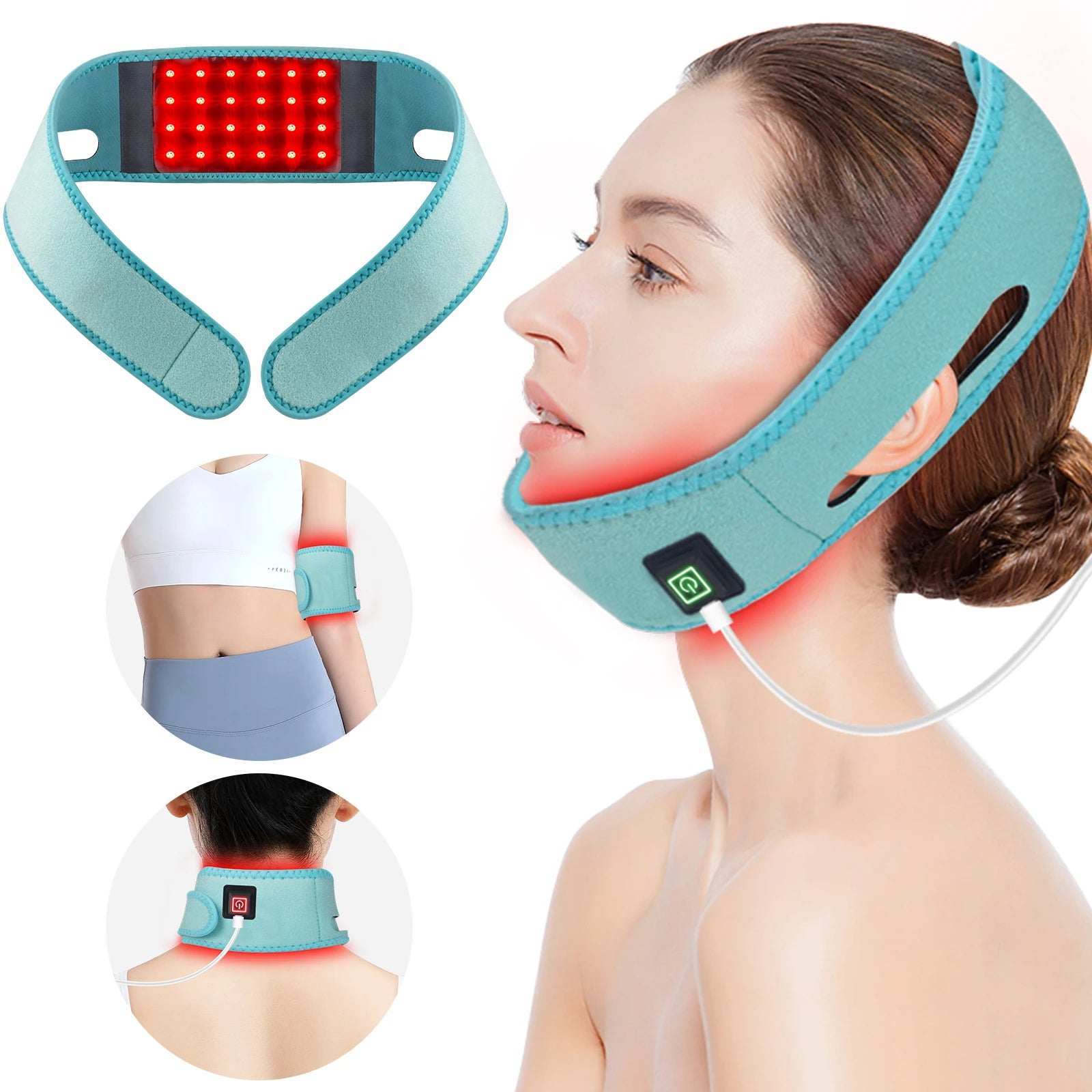 Red Light Therapy Wrap for Neck and Skin Tightening - 2