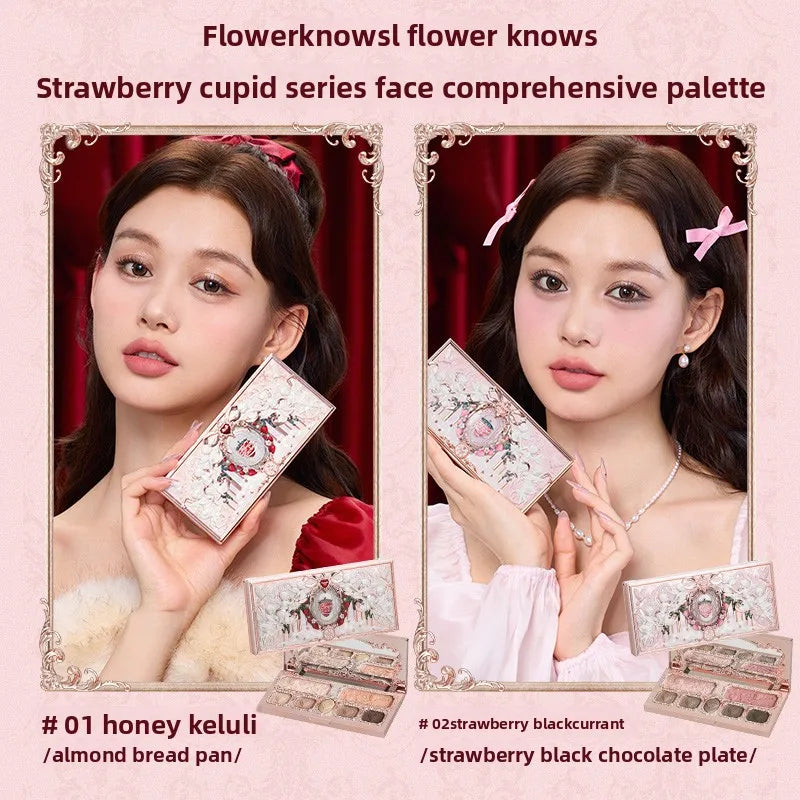 Romantic Strawberry Cupid Makeup Gift Set - 4