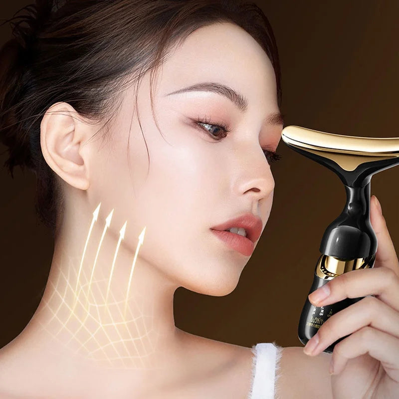 Electric Sonic Face and Neck Lifting Massager - 18