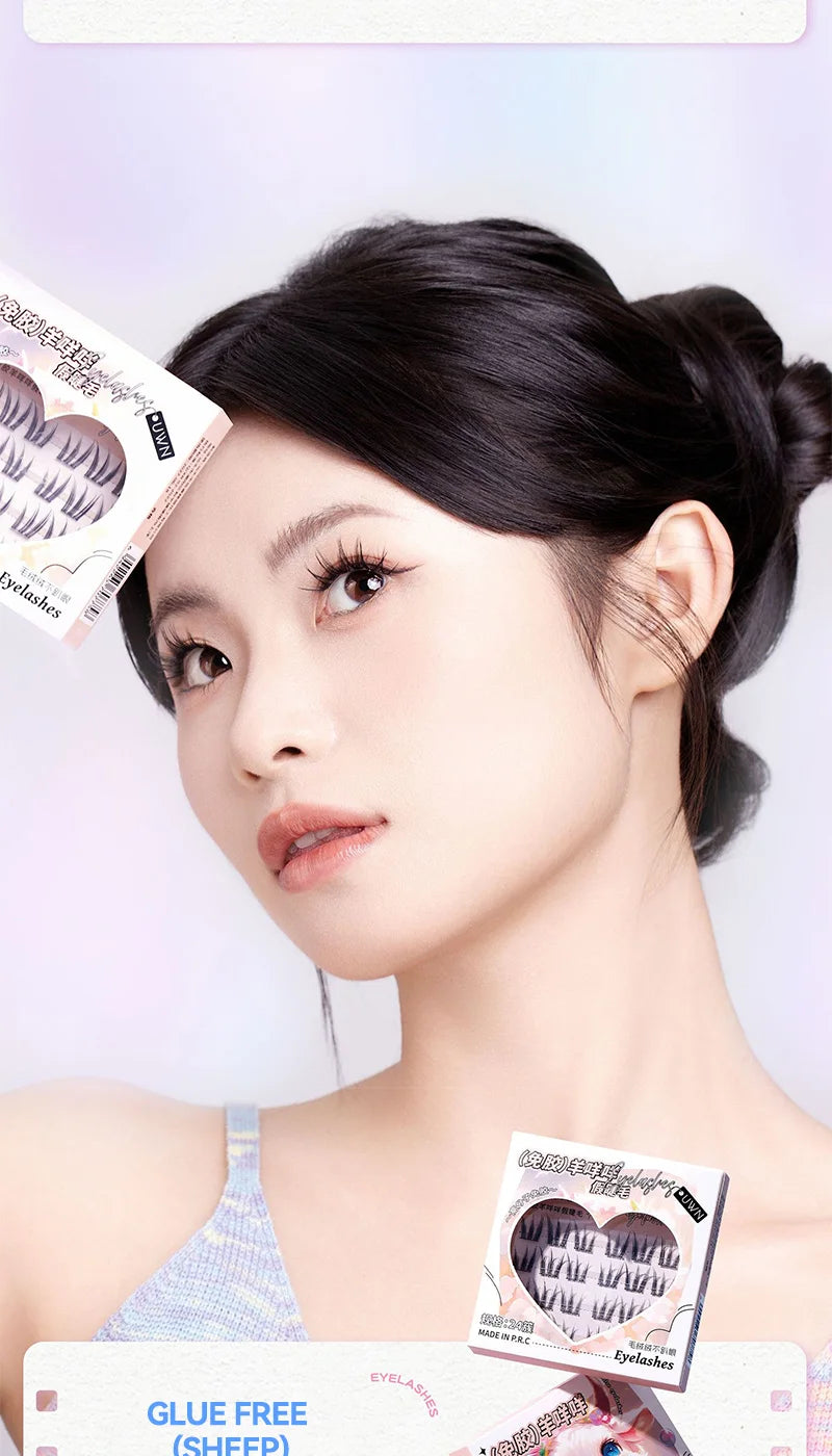 No-Glue DIY Segmented False Eyelashes - 15