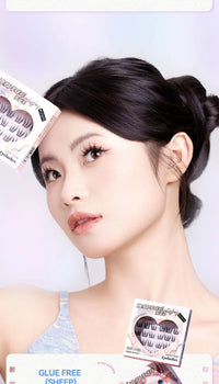 No-Glue DIY Segmented False Eyelashes