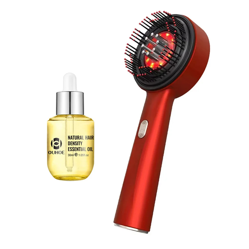 Infrared Red Light Therapy Hair Growth Scalp Massager Comb - 28