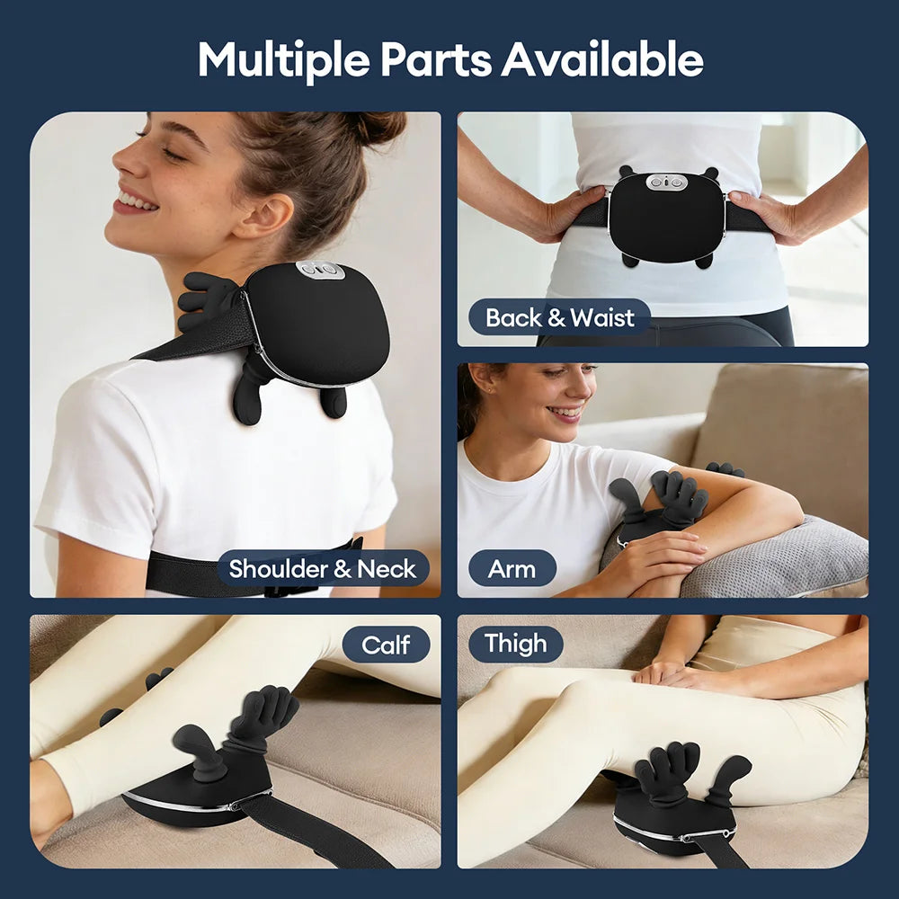 4D Bionic Neck and Shoulder Kneading Massager - 12