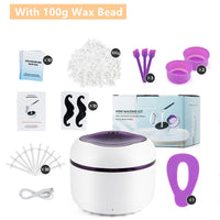 Portable Mini Wax Heater Kit for Painless Hair Removal