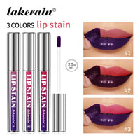 3-Piece Waterproof Peel-Off Lip Stain Set