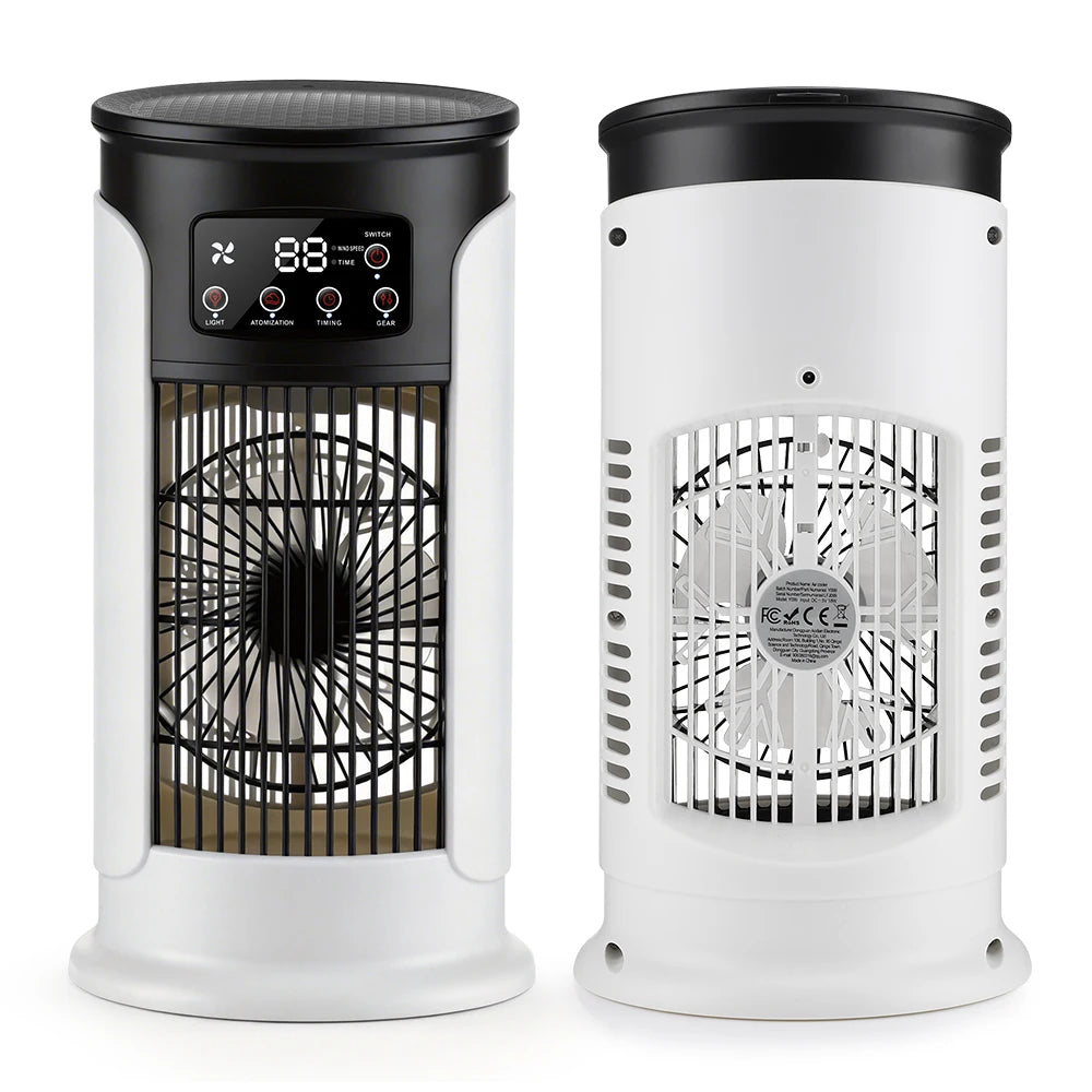 Portable USB Desktop Air Cooler and Humidifier - 12