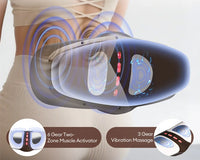 Electric Lumbar Traction Massager with Vibration and Heat