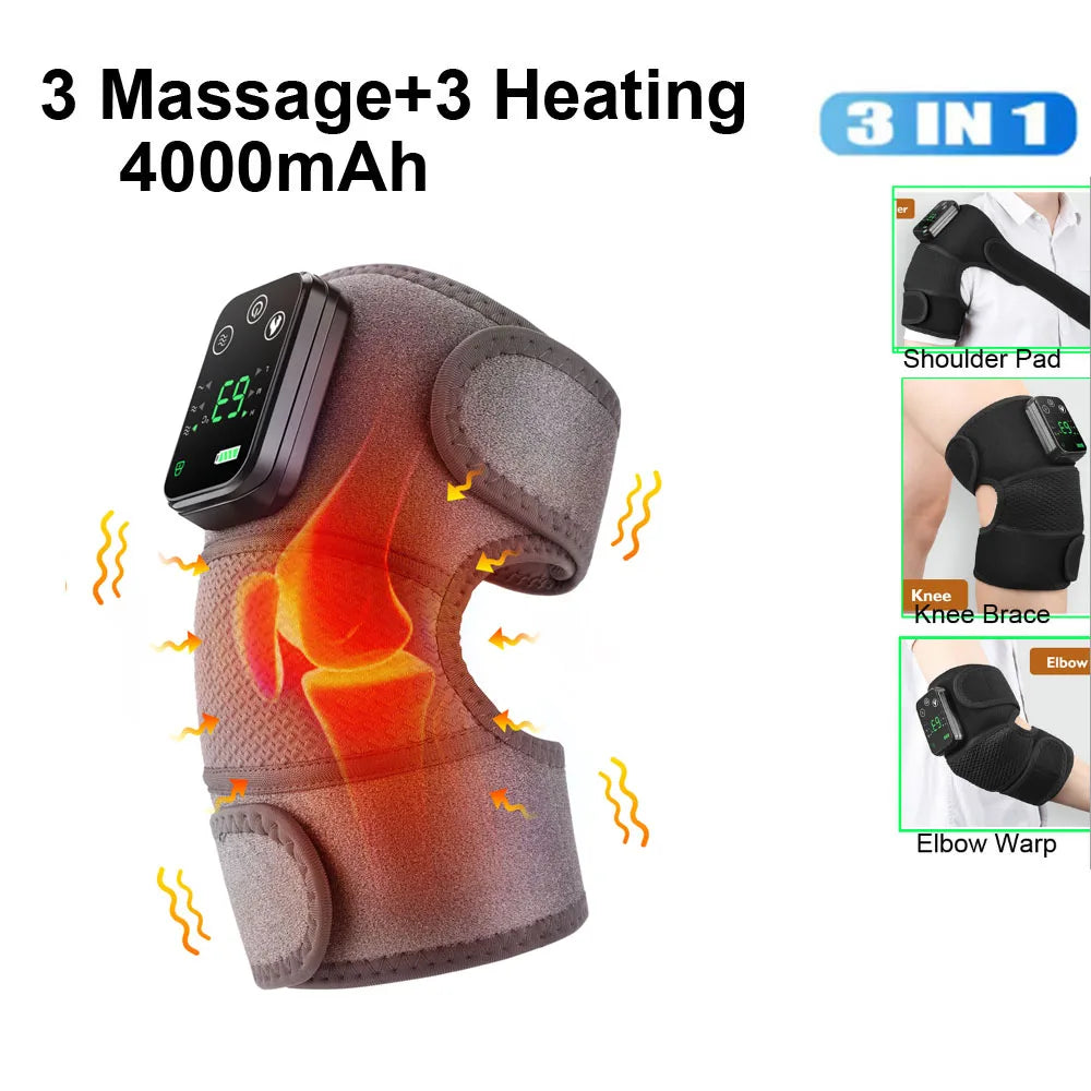 Heated Vibration Knee and Joint Massager - 48